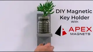 DIY: Magnetic Key Holder