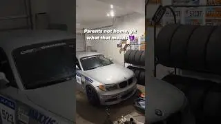 Parents aren’t home 😈 #car #automobile #bmw #drift