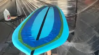 Homemade Surfboard build (EPS foam)