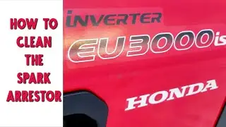 Honda EU3000 - Spark Arrestor Cleaning