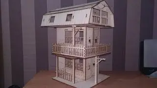 Строим кукольный дом! Домик у моря из двух конструкторов..