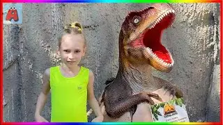The Best of Dinosaurs Jurassic World Динопарк - это Настоящие динозавры Vlog