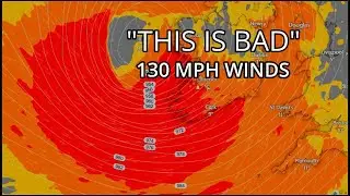 Life threatening CAT3 equivalent storm Éowyn