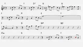 Every Breath You Take arr Brazhnik Sergey Alto Sax Sheet Music Play Along