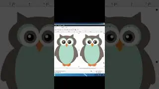 How to make Owl clip art for children | corel tutorials | corel with samar | Sajal And Aman