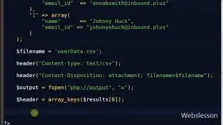 How to Generate CSV File from PHP Array