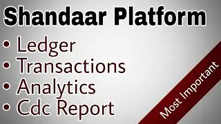 Shandaar Platform   Apne Account ki details janien