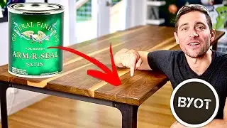 HOW TO REFINISH A TABLE
