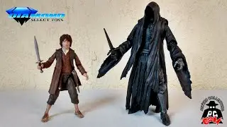 Frodo & Nazgul El Señor De Los Anillos Wave 2 De Diamond Select Toys - Reseña En Español