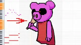 Vs Piggyfied on the piano (Friday Night Funkin Mod)