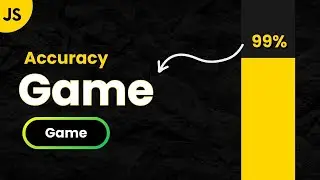 I Built A Javascript Game That BOOSTS ACCURACY in Minutes!