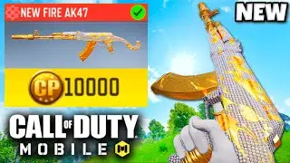 *NEW* 10,000 COD POINT FIRE AK47 😍 (COD MOBILE)