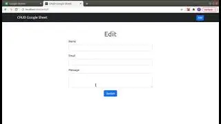 React Google Sheet CRUD app - Introduction - 1/6
