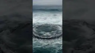 The size of the whale at the start!! 😨🌊 