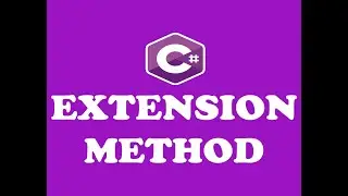 ( PART-1 ) EXTENSION METHODS IN C# - EXTENSION METHOD - C# EXTENSION METHOD ( URDU / HINDI )