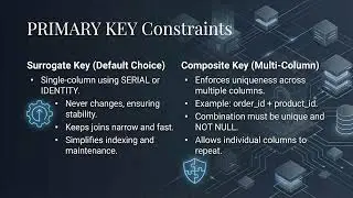 SQL Constraints Explained: PRIMARY KEY, FOREIGN KEY, UNIQUE, NOT NULL & Data Integrity