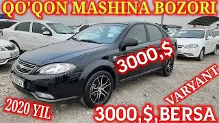 3 MART QO'QON MASHINA BOZORI NEXIA3 LASETTI  JENTRA NEXIA2 AFTAMABIL NARXLARI