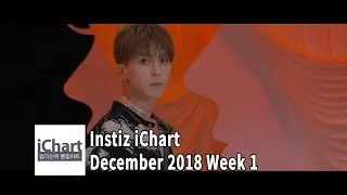 Top 20 Instiz iChart Sales Chart - December 2018 Week 1