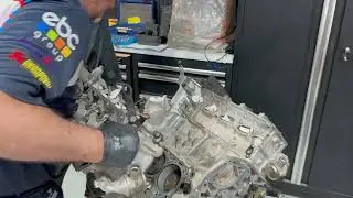 M3 e92 s65 engine rebuild الجزء الثاني فك محرك بي ام دبليو ام3