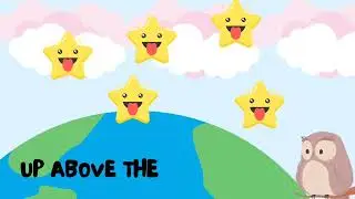 TWINKLE TWINKLE LITTLE STAR - NURSERY RHYMES FOR KIDS -SUPER SIMPLE SONG