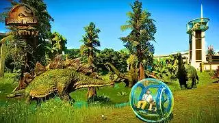 Stegosaurus Enter our 'Ethical Jurassic World' Mixed Habitat