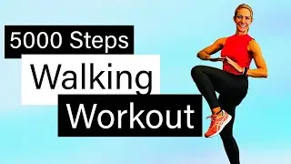 45 min Lose Fat Walking Workout | Cardio Aerobics