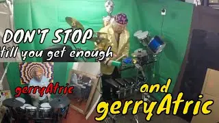 MICHAEL JACKSON 'DON'T STOP 'TILL YOU GET ENOUGH' DRUM AND PERCUSSION BY GERRY ATRIC