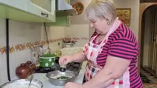 Заливной пирог с тунцом. Суп с гречкой