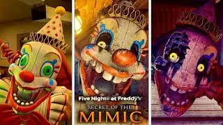 FNAF Secret of The Mimic - JACKIE Chase Scene BOSS FIGHT & Destroying Jackie (showcase)