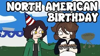 North American Birthdays (Animation)