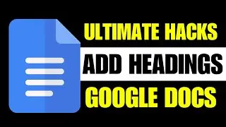 HOW TO ADD HEADINGS IN GOOGLE DOCS | How do I add headings to a table of contents in Google Docs