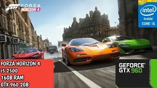 Forza Horizon 4 | i5 2500, GTX 960 2gb, 16gb Ram