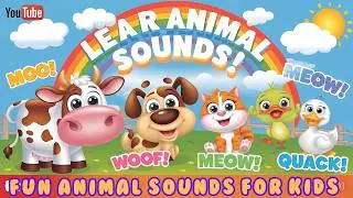 Animal Sounds Song | Learn Animal Sounds with Friends!