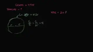 Çemberin Çevresinden Yarıçap ve Çapı Bulma (Geometri)