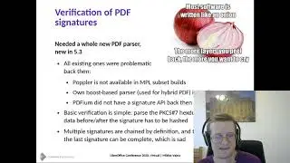 OOXML PDF Digital Signing in Draw and elsewhere