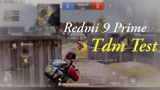 Redmi 9 Prime Tdm test in 2022🔥🔥With ultra graphics setting. BGMI😈😈