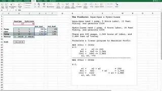MBA 6010P: Sensitivity Analysis