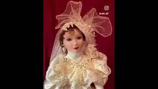 Porcelain dolls Betty, Princess Diana and Elizabeth
