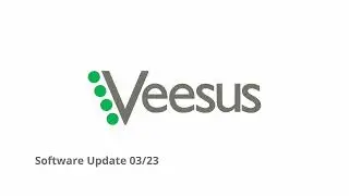 Veesus Software Update March 2023