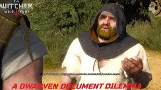 The Witcher 3 Wild Hunt – A Dwarven Document Dilemma