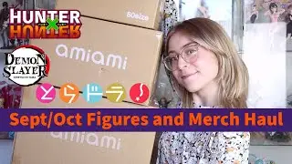 September/October Anime Figure and Merch Haul! // 6 Scale Figures, Artbooks, and Vinyl