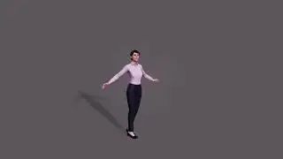 Female dance - mocap animation sample
