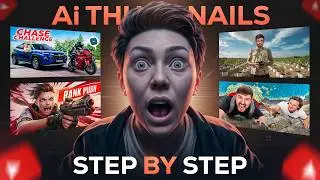 How to Make  Ai YouTube Thumbnail - Tutorial For Beginners!