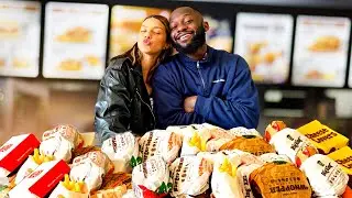 ORDERING EVERYTHING ON THE BURGER KING MENU