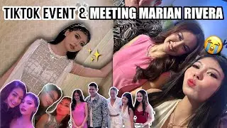 TIKTOK CREATOR’S NIGHT & MEETING MARIAN RIVERA!! (grabe kakakilig😭) | Shaina Denniz