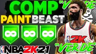 🚨New🚨 Comp Paint Beast Build Most HOF Defensive/Rebounding Badges + Shooting  & Playmaking NBA 2K21
