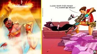 Artist Illustrates Everyday Life With His Wife In 34 Comics 2019