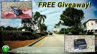 Ultra Compact HD Windshield Camera Giveaway!