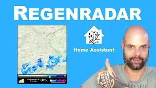 Regenradar auf Home Assistant Dashboard einbinden