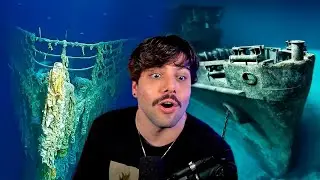 Também fiz um tour pelo Titanic só pra ver como ele tá atualmente